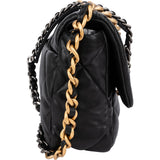 Chanel 19 Quilted Lambskin Chanel Single Flap Crossbody Bag