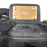 Chloé Pebbled Leather Paddington Satchel Handbag