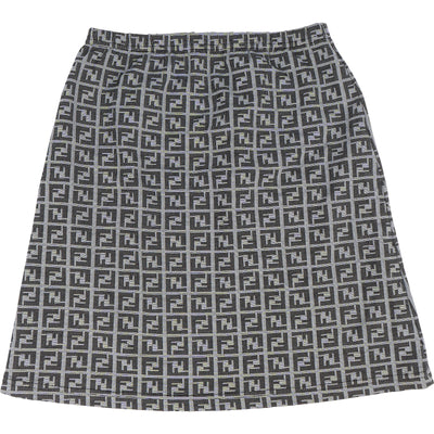 Fendi Zucca Monogram Skirt (IT 42 / DE 38) - vintageandkickz