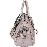 Prada Quilted Nappa Gaufre Satchel Handbag - vintageandkickz