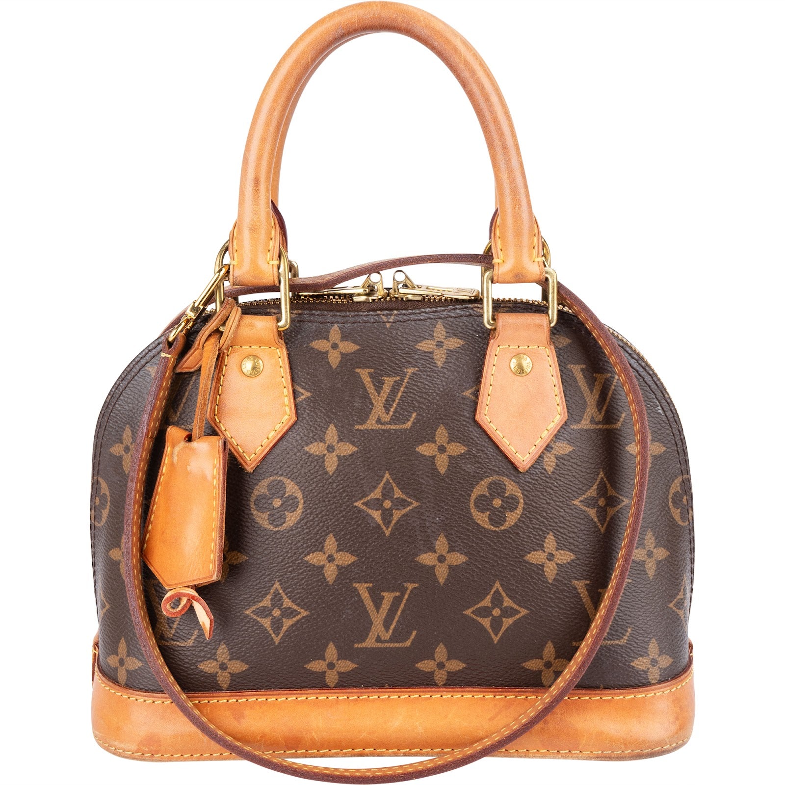 Louis Vuitton Monogram Canvas Alma BB Handbag - vintageandkickz