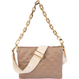 Louis Vuitton Monogram Embossed Leather Coussin PM Crossbody Bag