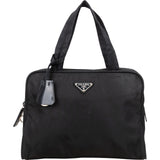 Prada Black Nylon Triangle Handbag