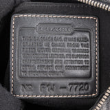 Coach Monogram Wool Optic Signature Demi Pochette Handbag