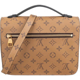 Louis Vuitton Monogram Reverse Canvas Pochette Metis Handbag
