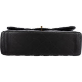 Chanel Quilted Lambskin Maxi Double Flap Crossbody Bag