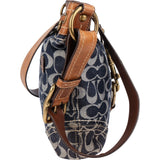 Coach Monogram Signature Denim Crossbody Bag