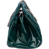 Chanel Quilted Patent Leather Mademoiselle Bowler Shoulder Bag