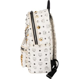 MCM Monogram Visetos Stark Studded Backpack