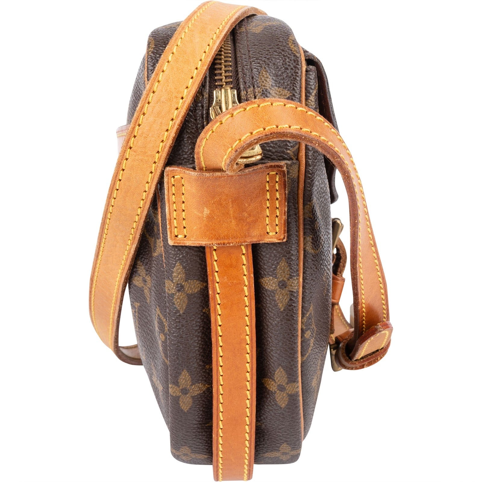[🔄️B18 / F42] Louis Vuitton Monogram Canvas Jeune Fille Crossbody Bag - vintageandkickz