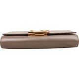 Louis Vuitton Taupe Leather Louise MM Chain Shoulder Bag