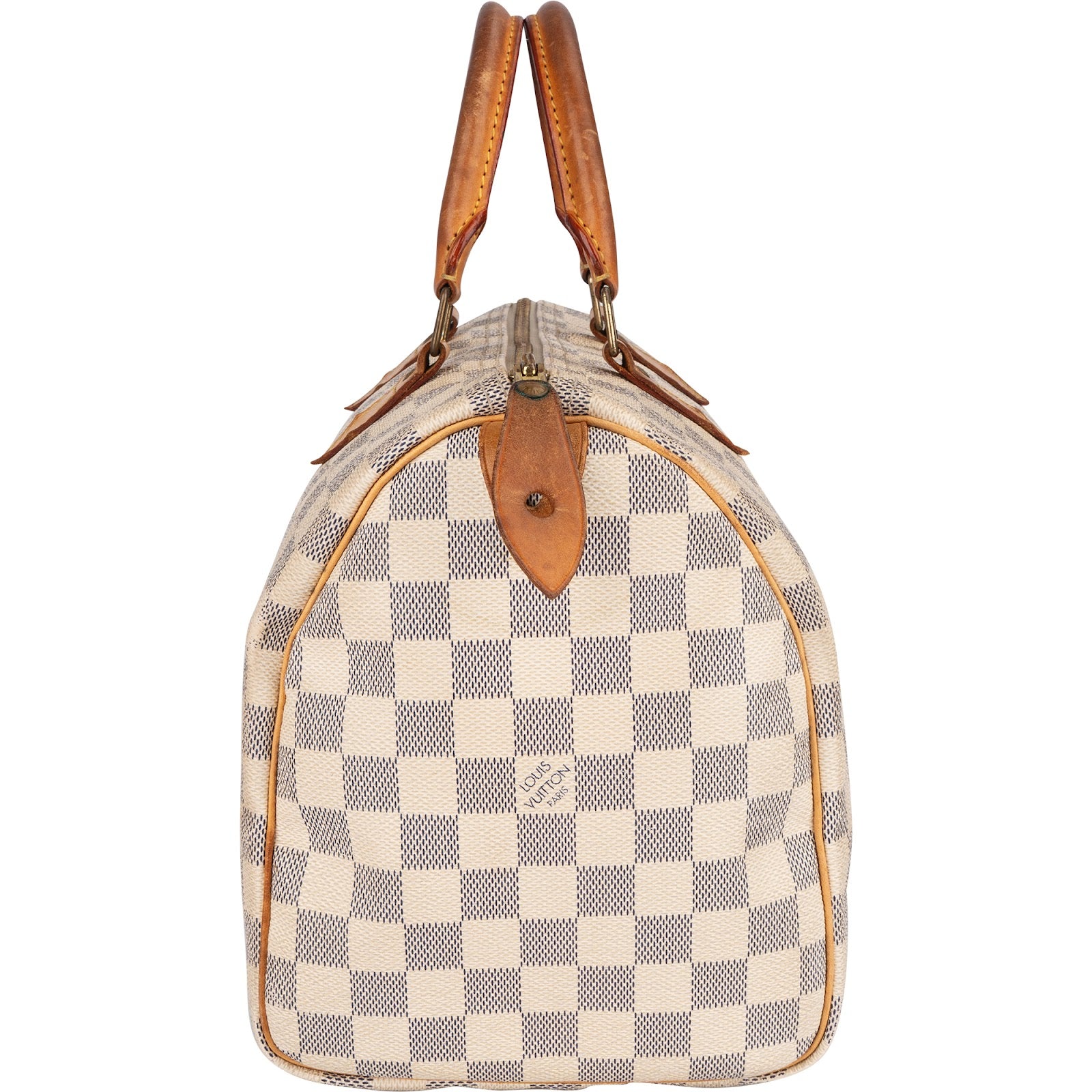 Louis Vuitton Monogram Damier Azur Speedy 30 Handbag - vintageandkickz