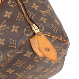 Louis Vuitton Monogram Canvas Speedy 35 Handbag - vintageandkickz