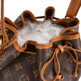 Louis Vuitton Monogram Canvas Sac Noé Petit Shoulder Bag