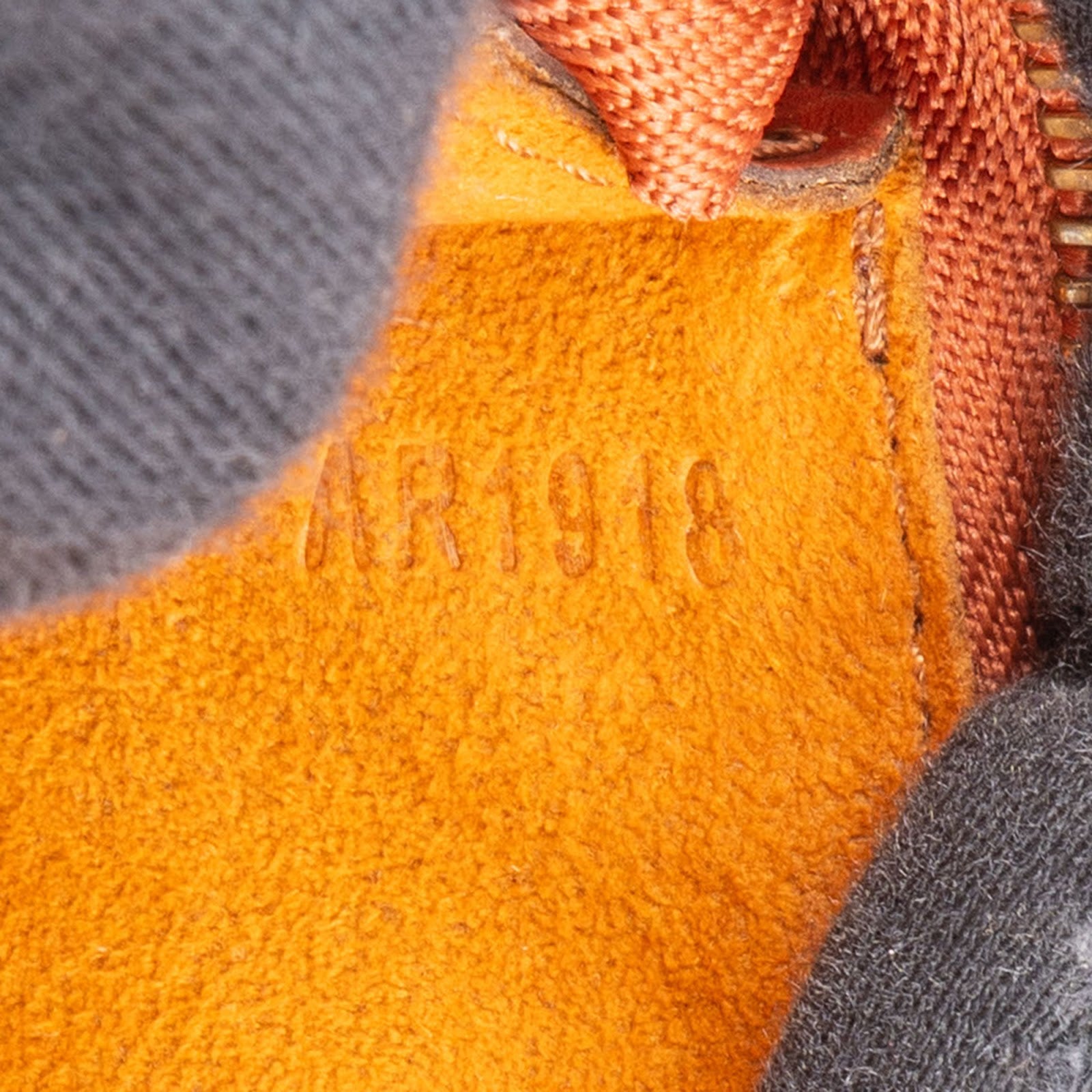 [🔄️B23 / F07] Louis Vuitton Orange Epi Leather Pochette Accessoires Handbag - vintageandkickz