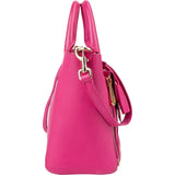 Mulberry Pink Leather Small Willow Tote Handbag