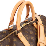 Louis Vuitton Monogram Canvas Keepall 50 Bandoulière Travel Bag