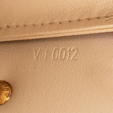 Louis Vuitton Monogram Vernis Fleurs Leather Pochette Accessoires Handbag