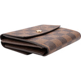 Louis Vuitton Monogram Damier Ebene Canvas Elise Wallet