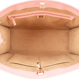 MCM Monogram Visetos Pink Aren Large Tote Handbag