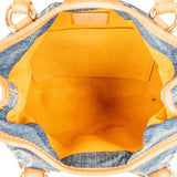 Louis Vuitton Monogram Denim Pleaty Handbag