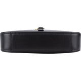 Saint Laurent Black Leather 5 à 7 Mini Hobo Handbag