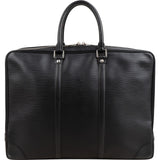 Louis Vuitton Noir Epi Leather Porte-Documents Voyage Handbag