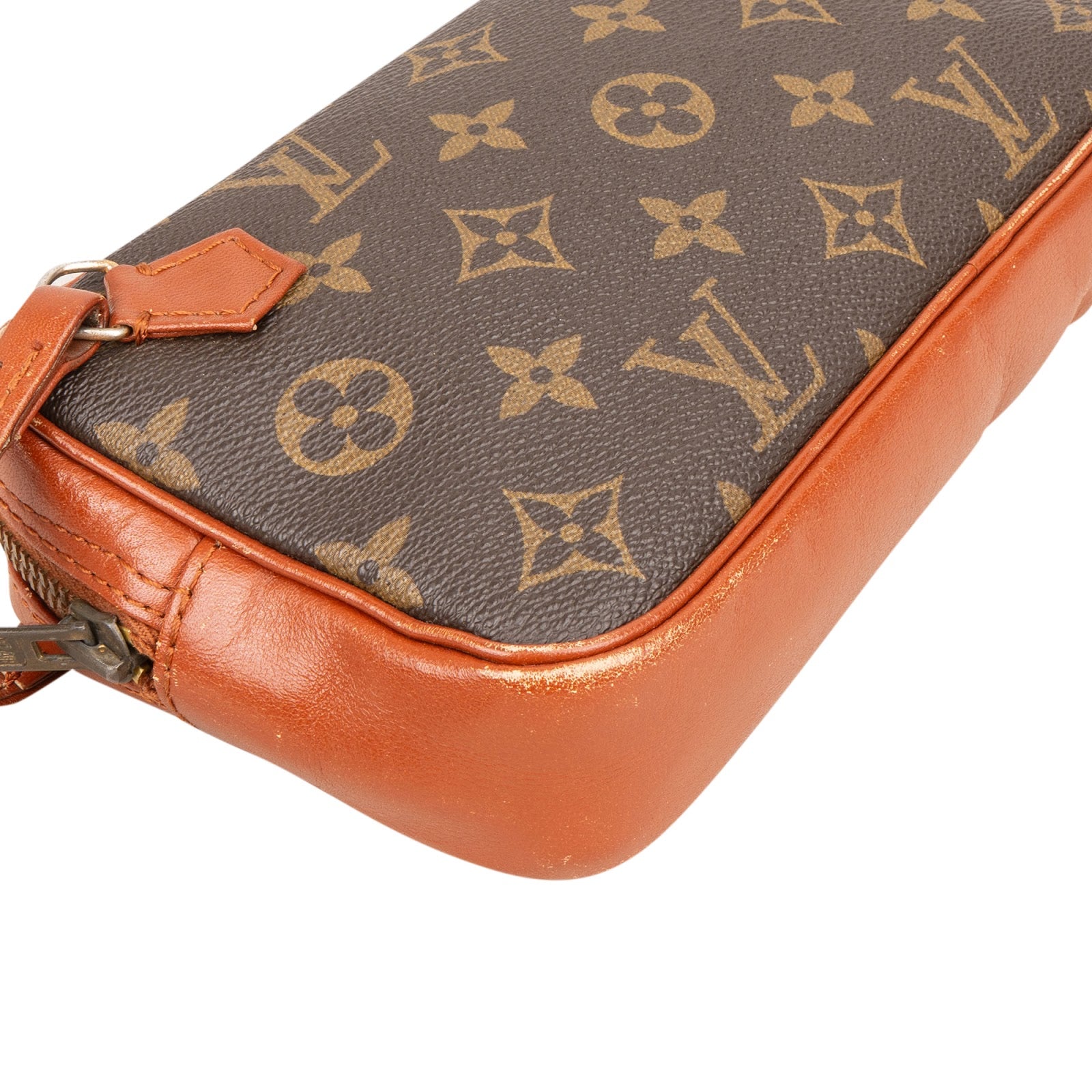 Louis Vuitton Monogram Canvas Marly Pochette Accessoires Clutch - vintageandkickz
