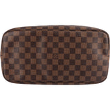 Louis Vuitton Monogram Damier Ebene Canvas Neverfull MM Shoulder Bag