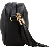 Gucci Black Leather Soho Disco Camera Crossbody Bag