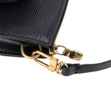 Louis Vuitton Noir Epi Leather Pochette Accessoires Handbag