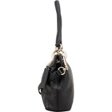 Coach Pebbled Leather Horse Carriage Mia Shoulder Bag