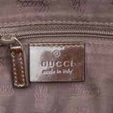 Gucci Monogram GG Canvas Patent Leather Shoulder Bag