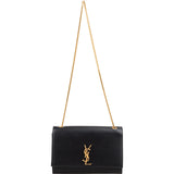 Saint Laurent Grain De Poudre Leather Kate Crossbody Bag