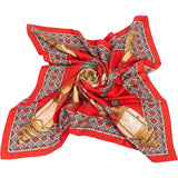 Hermès Feux de Route Silk Carre 90 Scarf Tuch