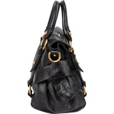 Miu Miu Vitello Lux Leather Small Bow Handbag