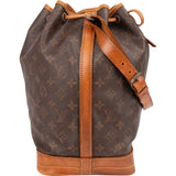Louis Vuitton Monogram Canvas Sac Noé Grande Shoulder Bag