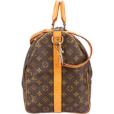 Louis Vuitton Monogram Canvas Keepall 50 Bandoulière Travel Bag