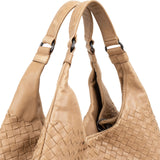 Bottega Intrecciato Nappa Leather Medium Compana Hobo Shoulder Bag