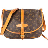 Louis Vuitton Monogram Canvas Saumur 30 Crossbody Bag