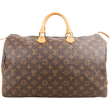 Louis Vuitton Monogram Canvas Speedy 40 Handbag