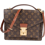 Louis Vuitton Monogram Canvas Monceau Handbag