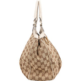 Gucci Monogram GG Canvas Sukey Tote Handbag