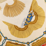 Hermès Poste et Cavalerie Silk Carre 90 Scarf Tuch