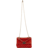 Valentino Garavani Suede Rockstud Spike Handbag