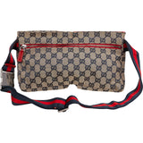 Gucci Monogram GG Canvas Crossbody Belt Bag
