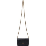 Chanel Quilted Caviar Leather CC Wallet On Chain Crossbody Bag