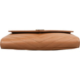 Saint Laurent Grain de Poudre Leather Clutch