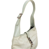 Gucci Canvas & Leathter Jackie Small Shoulder Bag
