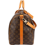 Louis Vuitton Monogram Canvas Keepall 50 Bandoulière Travel Bag